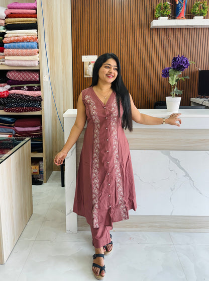 Premium Khadi Cotton Corset Collection A1721