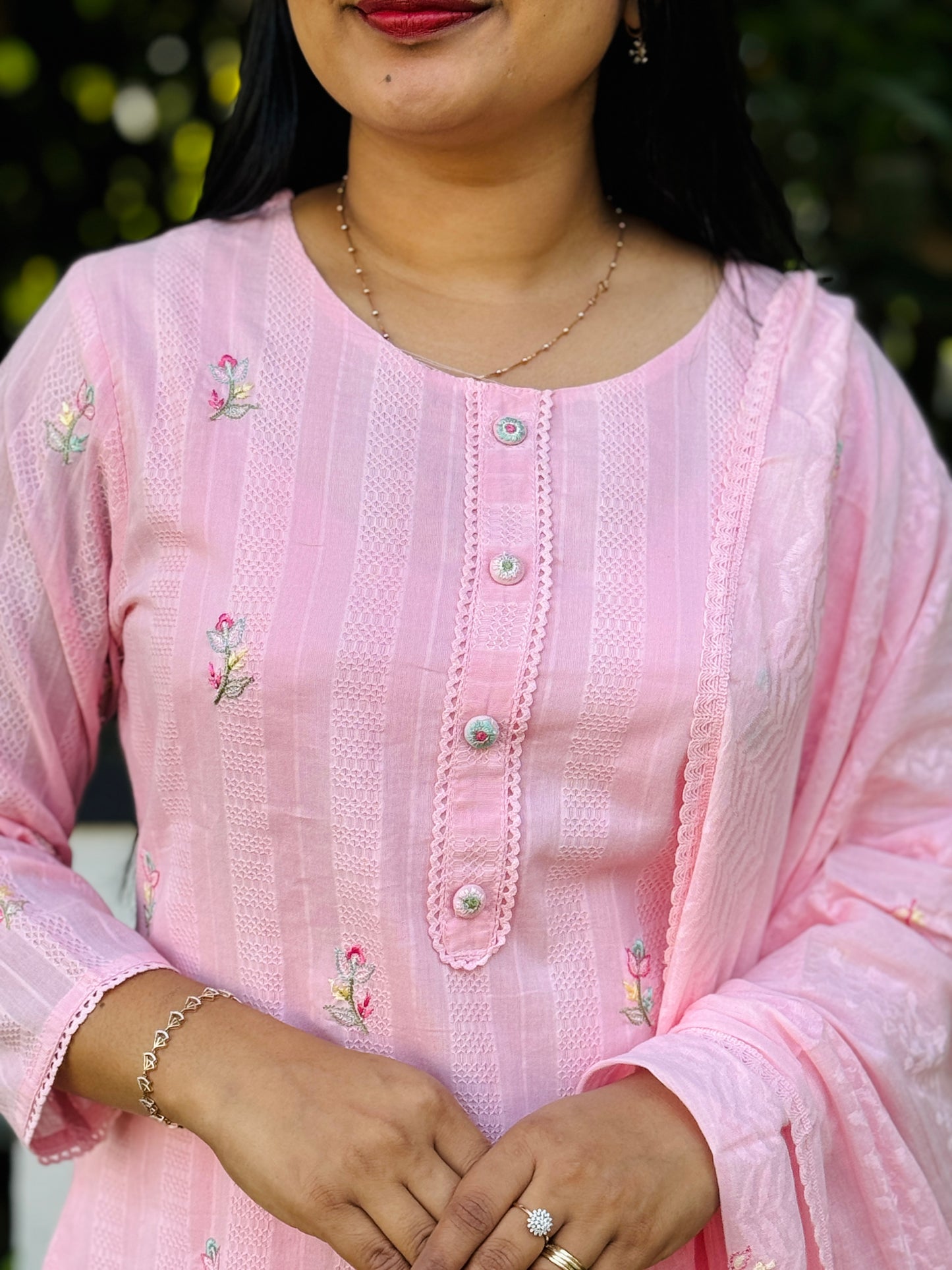 Premium Mul Mul Cotton 3 Piece Yellow Shade A1625