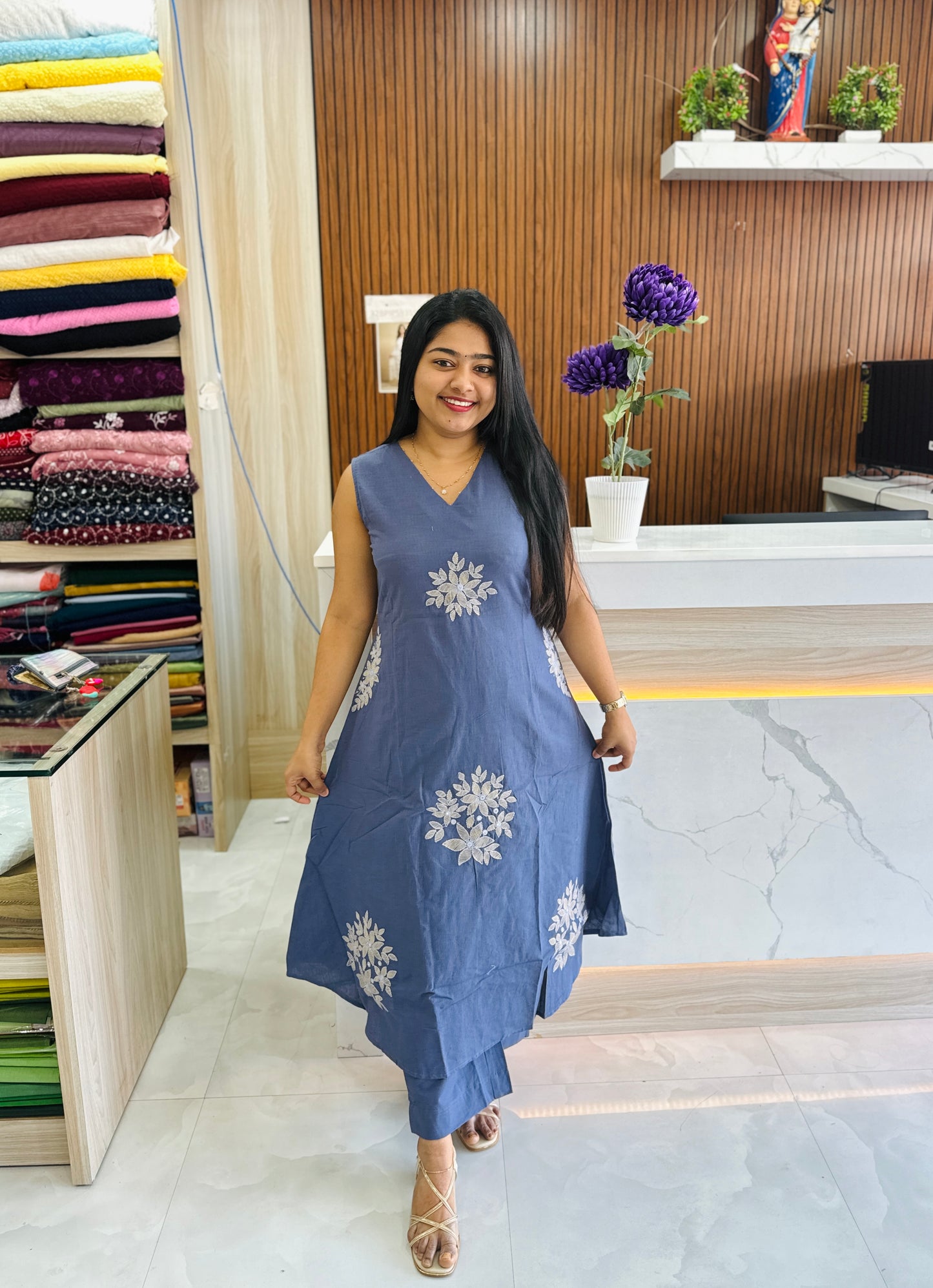 Premium Khadi Cotton Corset Collection A1690