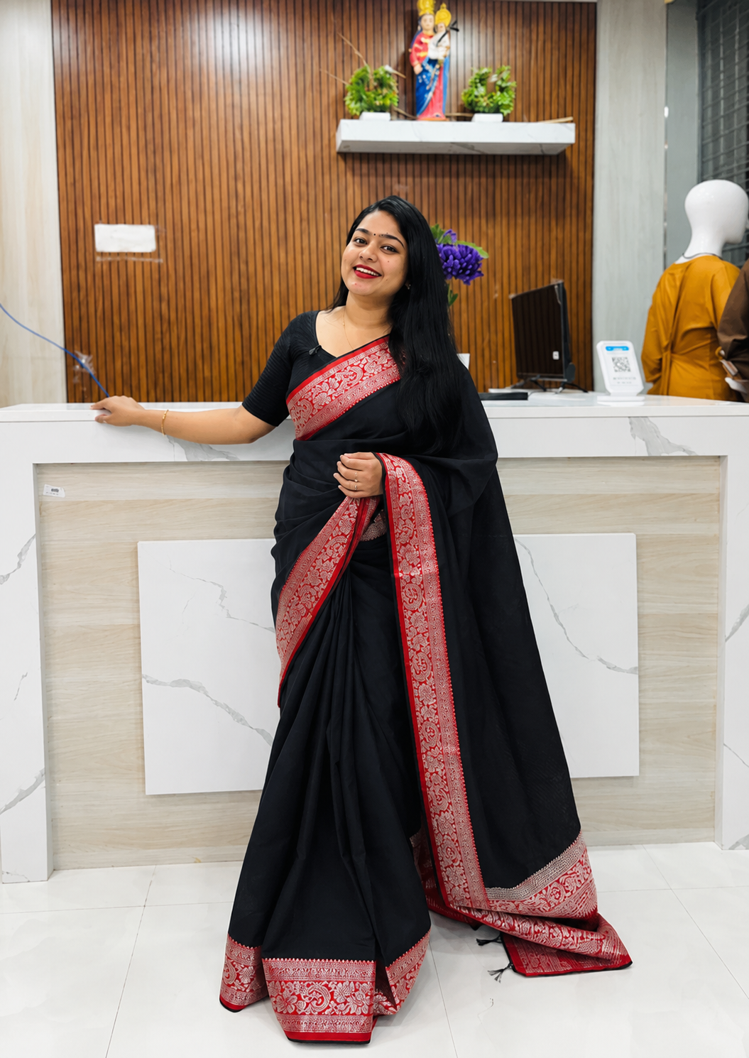 Premium Chanderi Silk Saree A1937
