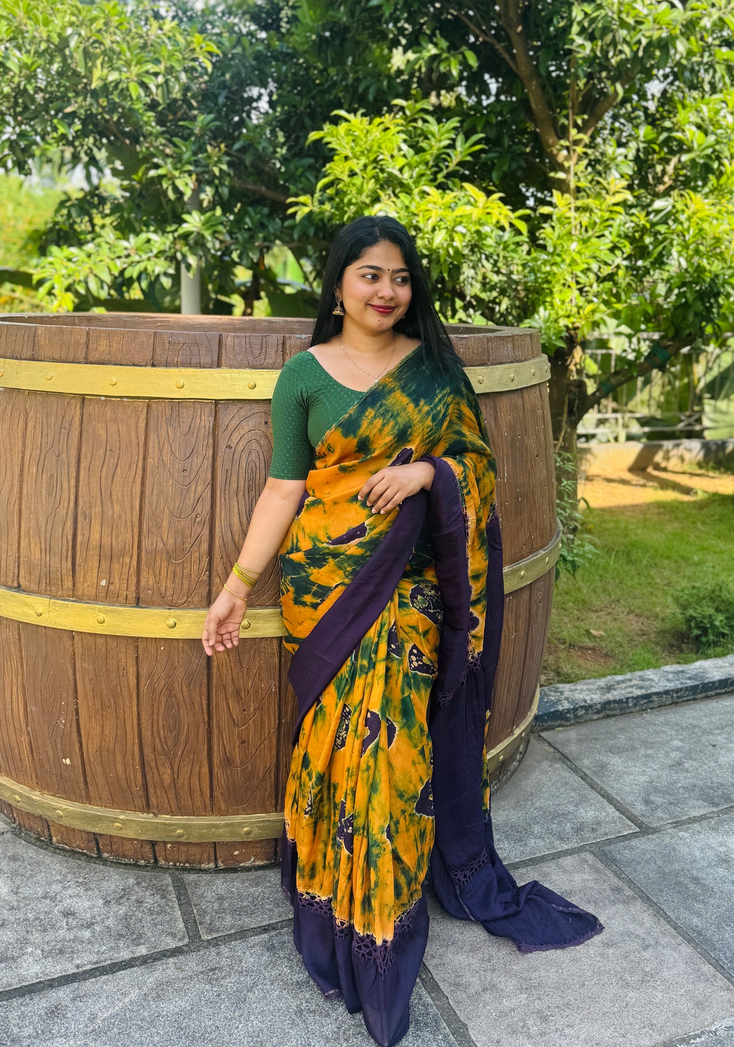 Premium Jute  Silk Saree ✨A1584
