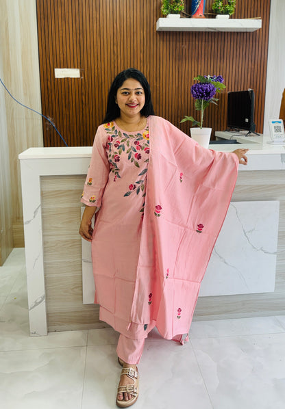 Elegant Chanderi Silk Collection A1938