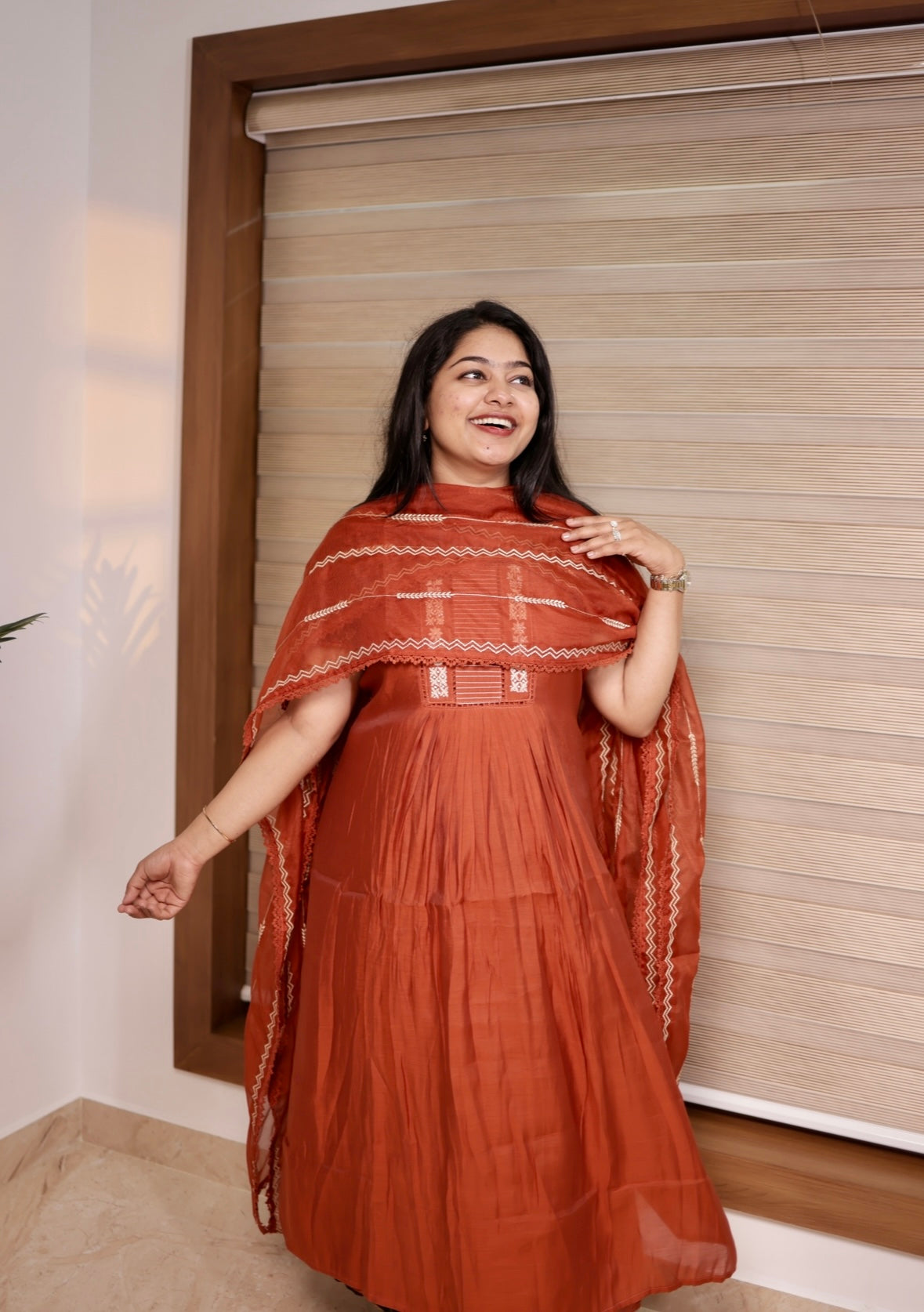 Pure Mul Chanderi Semi Unstitched Salwar Material A2026