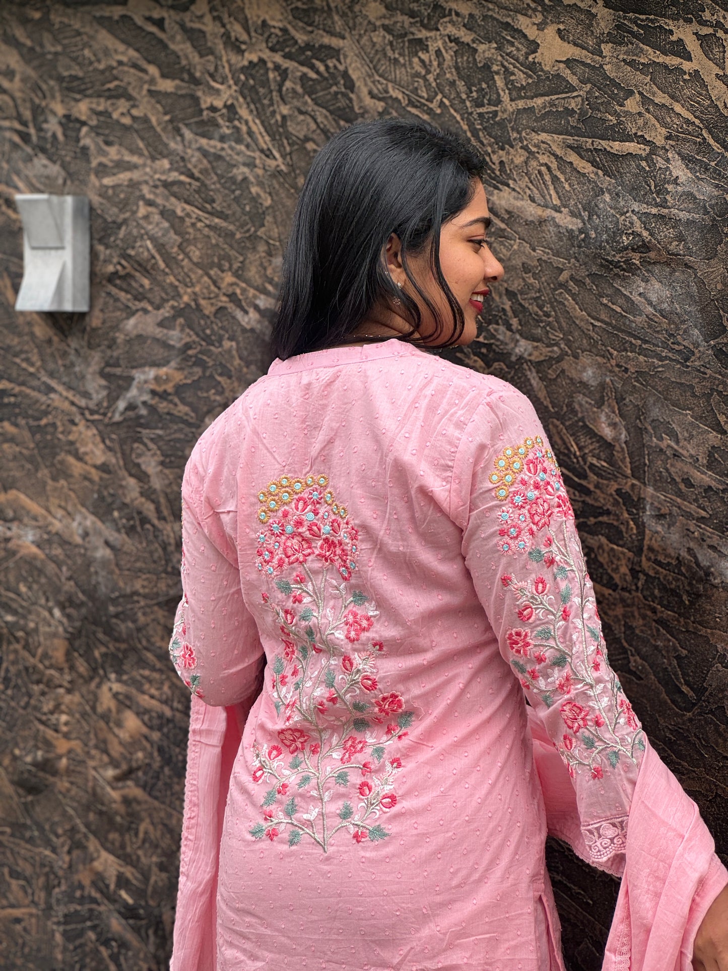 Premium Mul Mul Cotton 3 Piece A- 1576